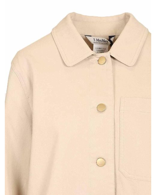 Max Mara Natural Shirt Jacket