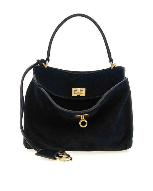 Balenciaga Black Rodeo Mini Handbag