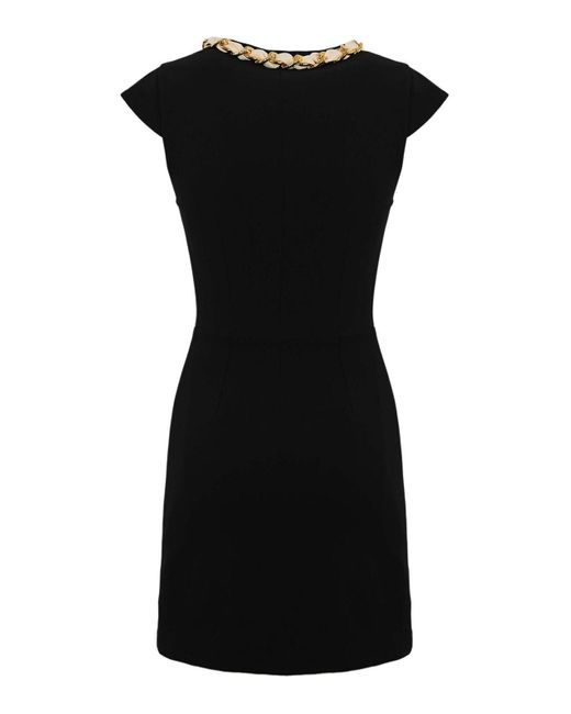 Elisabetta Franchi Black Short Dresses