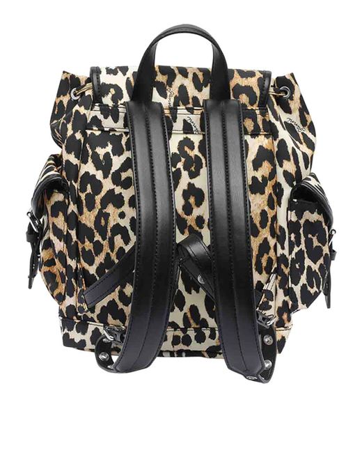 Ganni Black Small Bucky Backpack