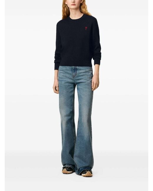 AMI Blue Pullover
