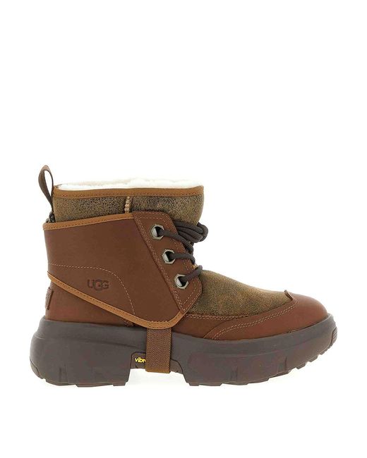 Ugg Brown Leather Lace for men