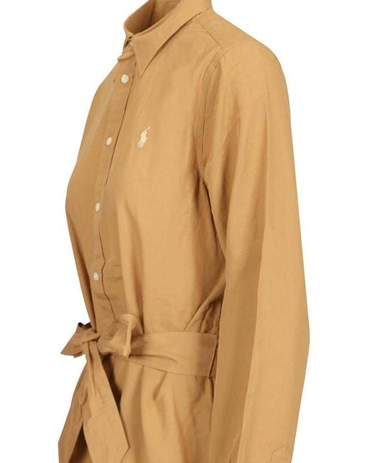 Polo Ralph Lauren Natural Shirt Dress