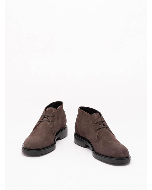Hogan Brown H704 Lace-Up for men