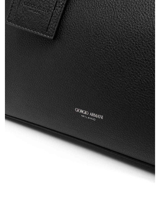 Giorgio Armani Black Bags for men