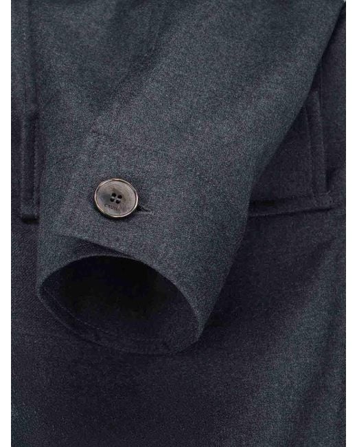 Camicia di Cruna in Blue da Uomo