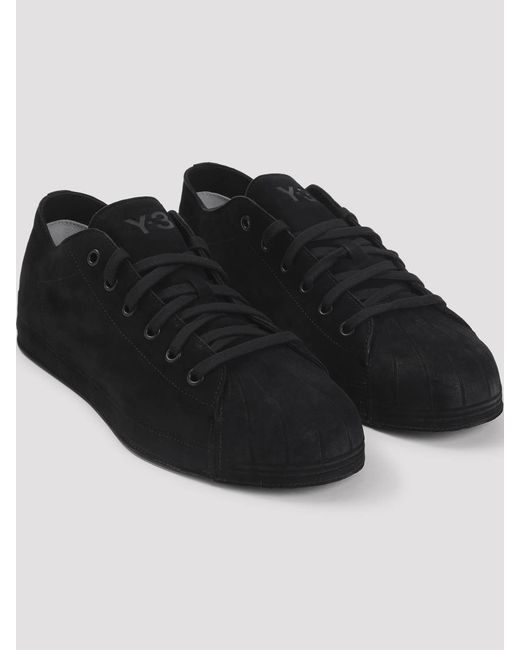 Y-3 Black Nizzastar Lo Sneakers for men