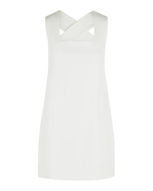 Khaite White Mella Dress