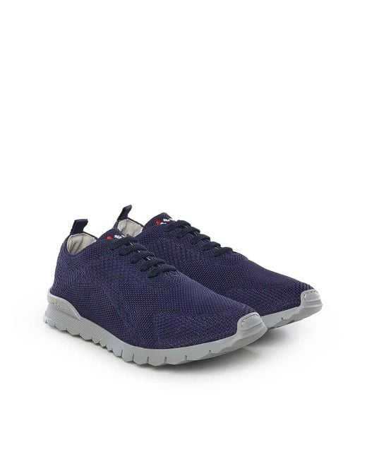 Sneaker di Kiton in Blue da Uomo