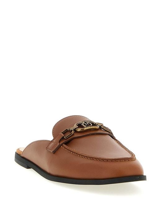 Pinko Brown Naty 09 Sabots