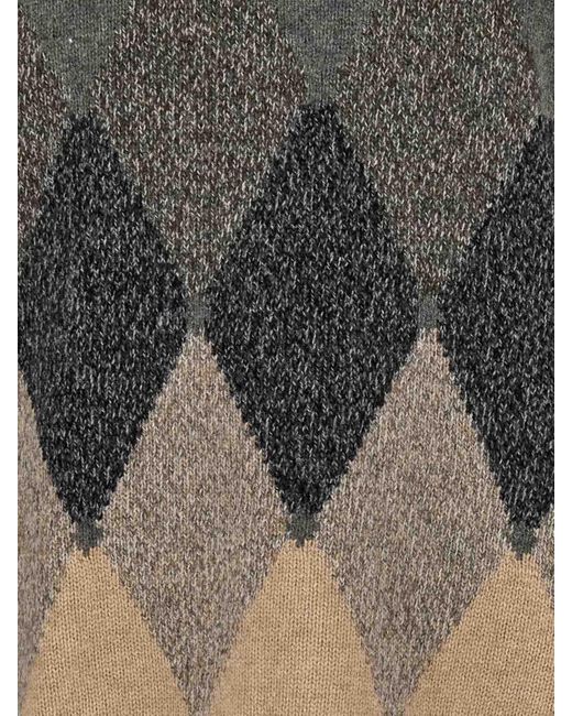 Ballantyne Gray Sweater for men