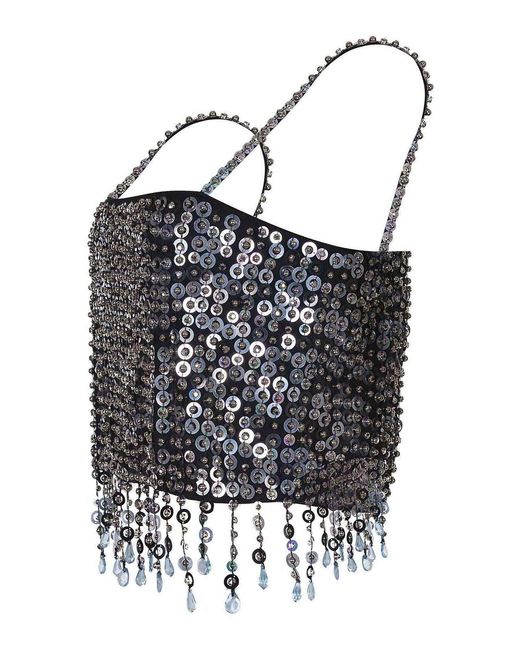 Pinko Black Top Made Of Polyester