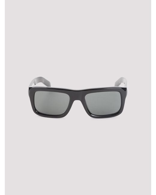 Prada Gray Eyewear Acetate Sunglasses for men