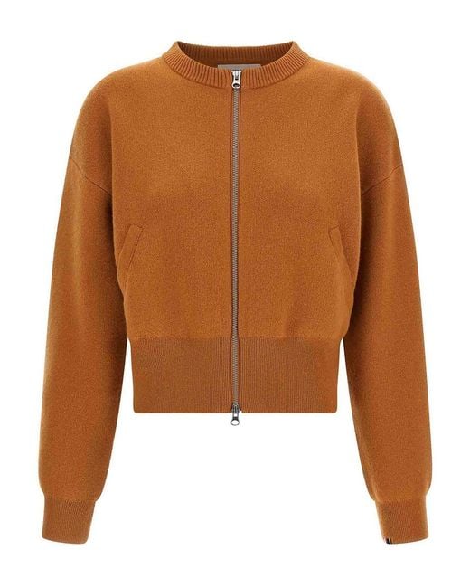 Extreme Cashmere Brown N478 Xtra Fun Cardigan