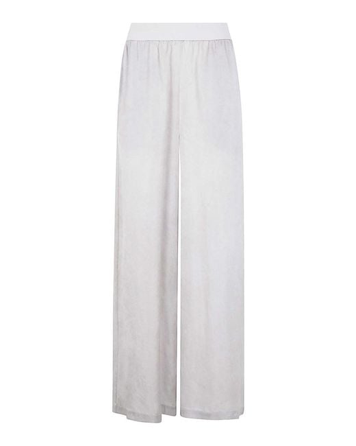 Uma Wang White 'Pansy' Pants