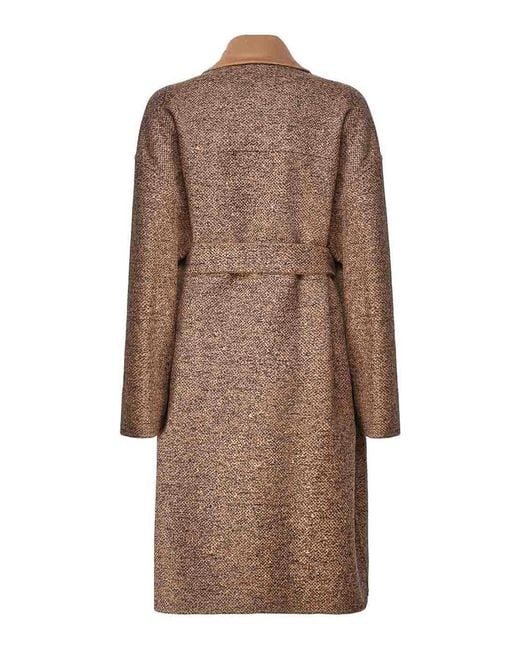 Max Mara Brown Wool Coat