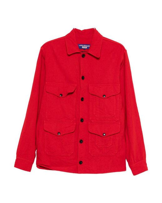 JUNYA WATANABE X FILSON Red Wool Blend Jacket for men