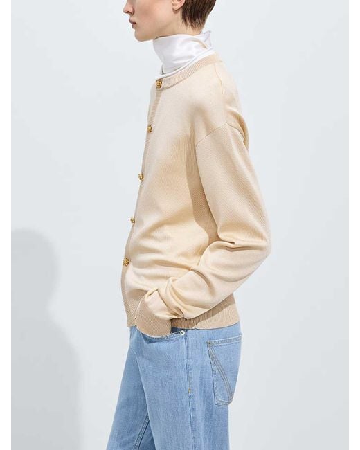 Bottega Veneta Natural Cardigan