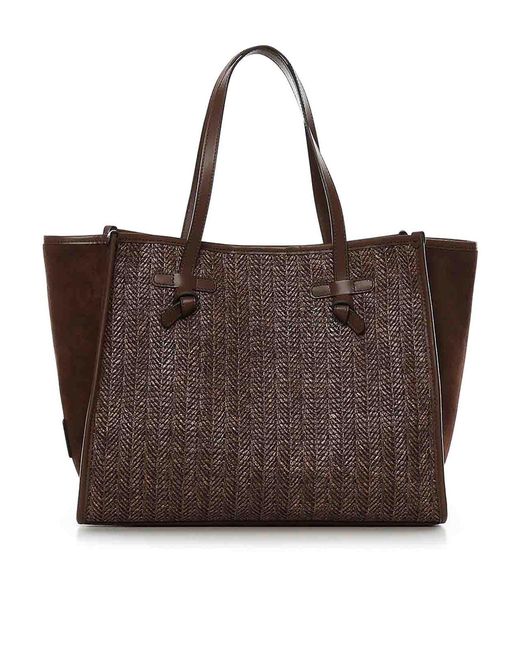 Gianni Chiarini Brown Marcella Shopping Bag