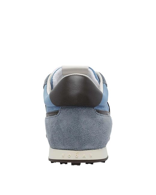 Hogan Blue Athletic Sneakers for men