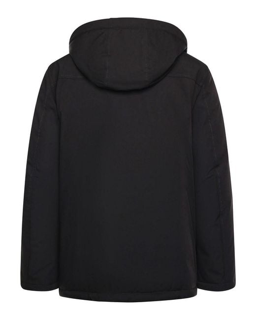 Fay Black Down Parka for men