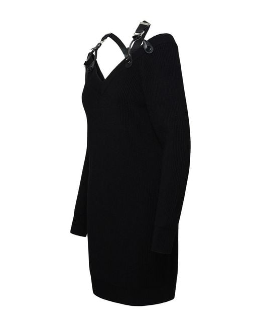 Moschino Black Wool Dress