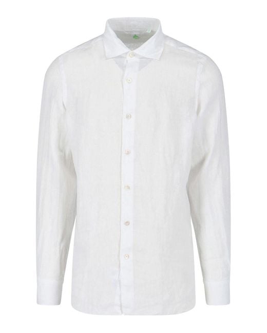 Finamore 1925 White Shirt for men