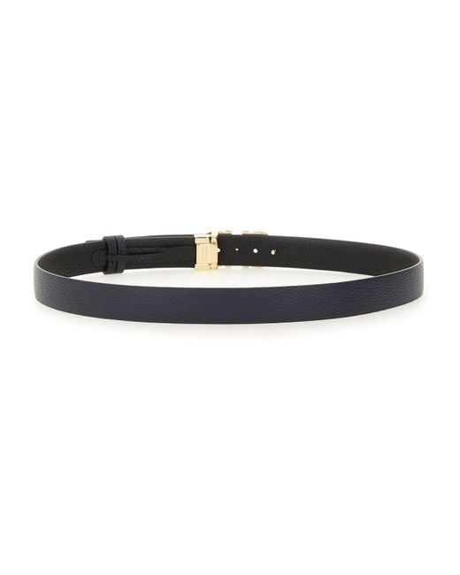Ferragamo White Gancini Belt