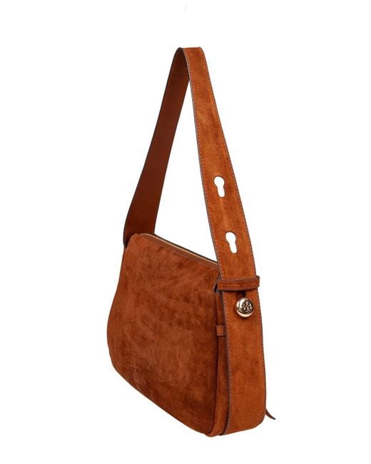 Tory Burch Brown Romy Shoulder Bag