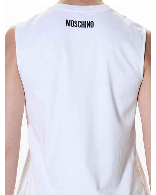 Moschino Black Trompe Loeil Dress