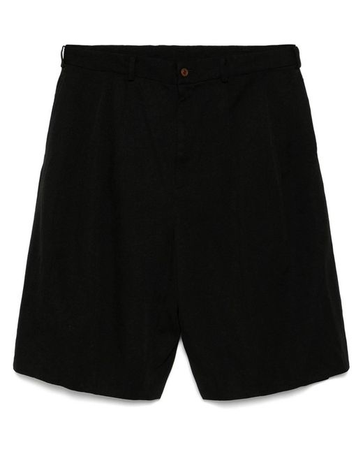 Comme des Garçons Black Bermuda Shorts for men