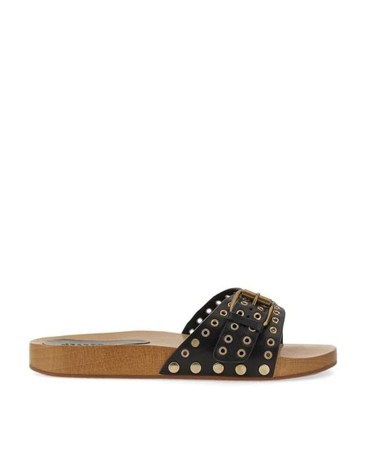 Isabel Marant Brown Jaso Clogs