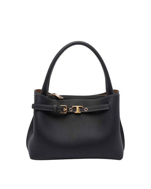 Tod's Black Mini Leather Handbag