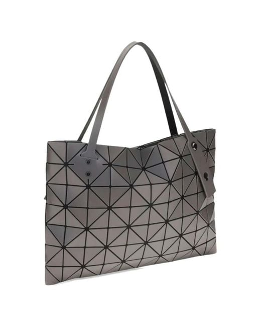 Issey Miyake Gray Rock Matte Small Tote Bag