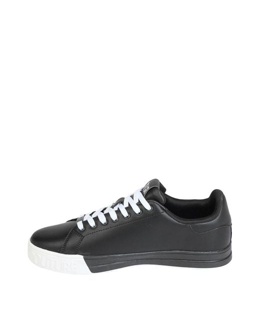 Versace Jeans Couture Black Court Couture Sneakers for men