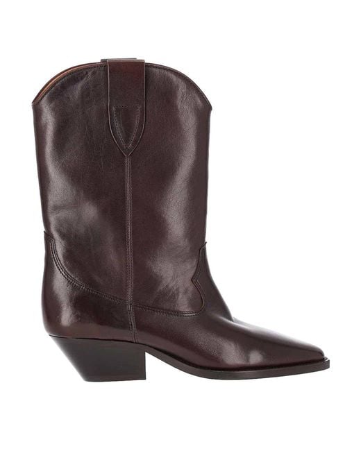 Isabel Marant Brown Duerto Ankle Boots