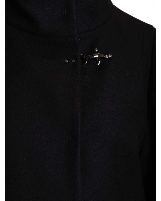 Fay Blue Wool Cape