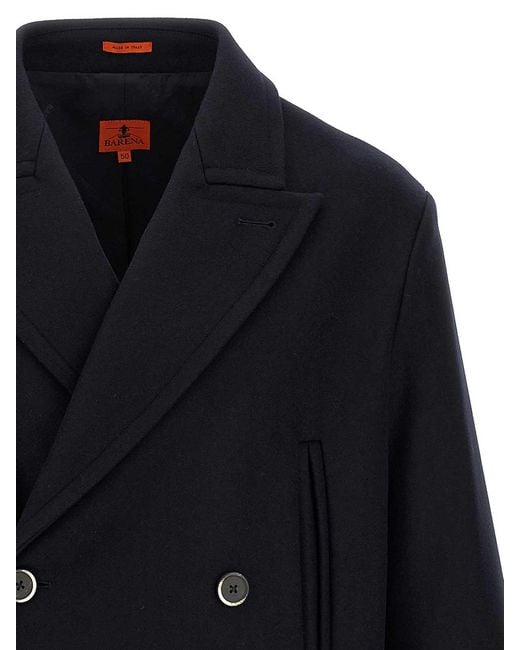 Cappotto Dosio di Barena in Blue da Uomo