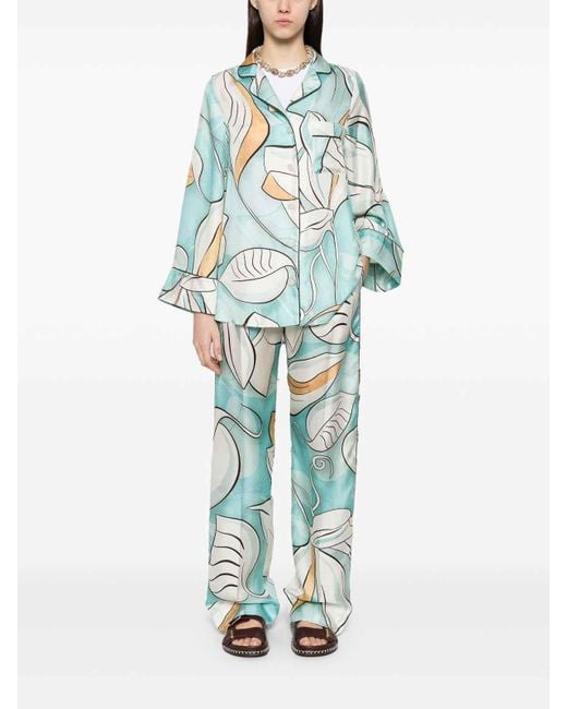 F.R.S For Restless Sleepers Blue 'Doride I' Pants