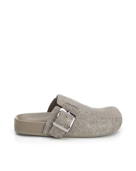 Loewe Gray Ease Buckle Sabot for men
