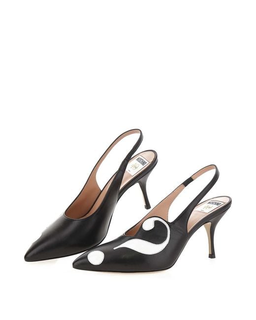 Moschino Metallic Nappa Singback