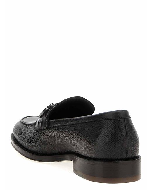 Ferragamo Black Benedict Loafers for men