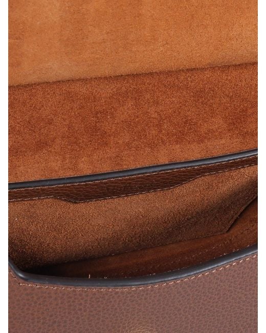Mulberry Purple Leather Bag