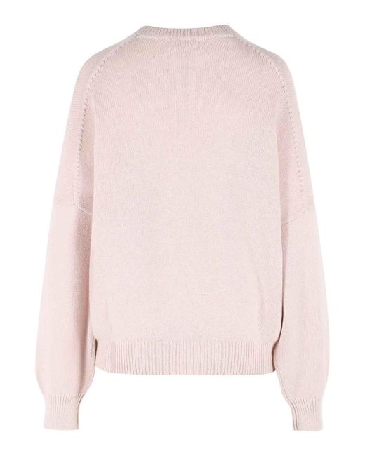 Khaite Pink Margaux' Cashmere Sweater