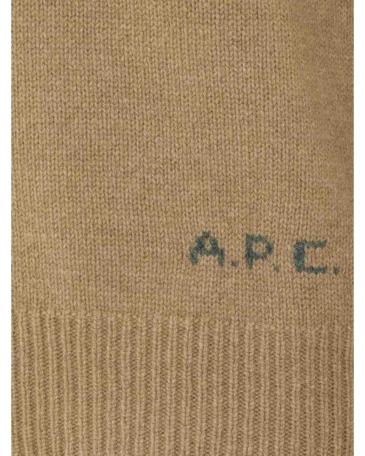 A.P.C. Natural Edward Sweater for men