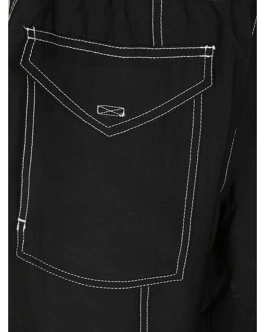 Ganni Black Pocket Trousers