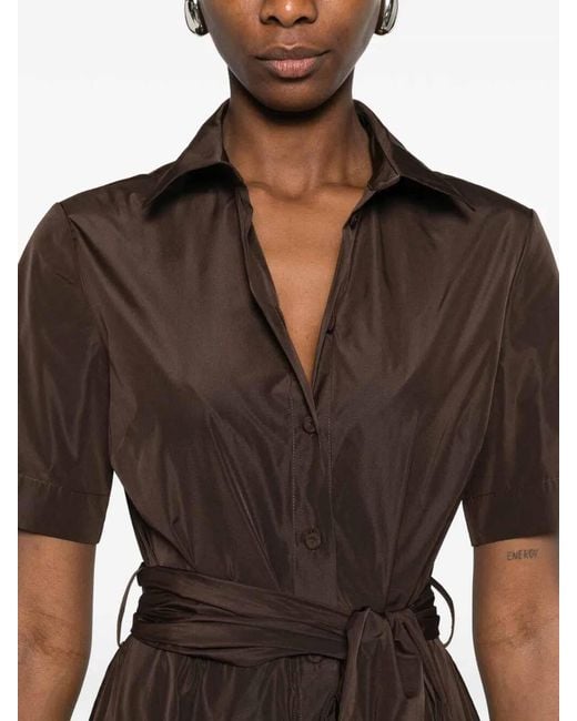 P.A.R.O.S.H. Brown Dress