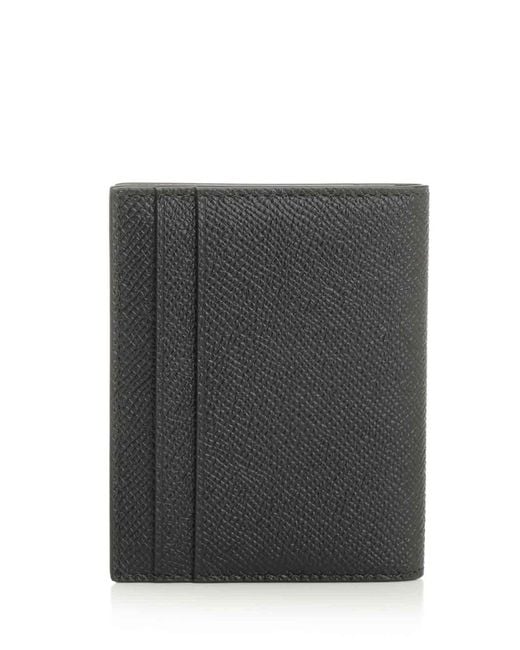 Ferragamo Gray Bifold Card Holder for men