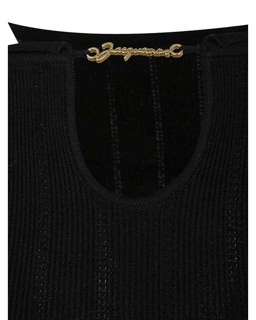 Jacquemus Black Midi Dress