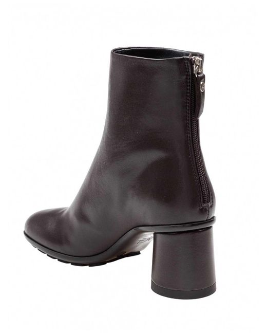 Agl Attilio Giusti Leombruni Brown Softy Curvy Tronchetto